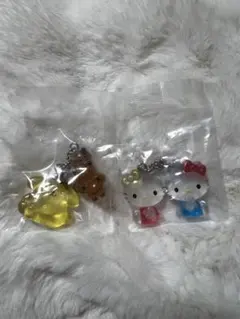 なかよしドロップチャーム サンリオ ハローキティ ハローミミィ ポムポムプリン