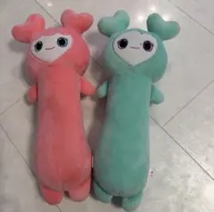 TWICE LOVELYS のびふにゃBIGぬいぐるみ モモ ミナ