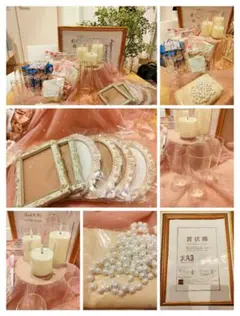 ウェルカムボード、スペース用品アイテムセット