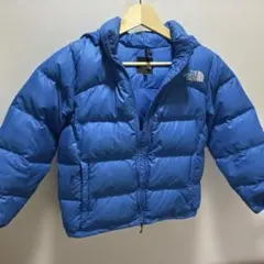 The North Face アコンカグア　フード付きダウンコート ブルー