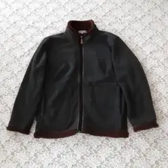 メンズ 厚手フリースジャケット防寒 暖か素材