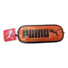 新品　PUMA 筆箱 ペンケース オレンジ