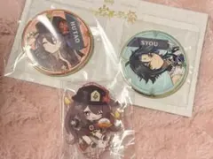 原神 スイパラ 缶バッジ アクスタ 胡桃 魈