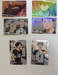 ハイキュー!! キャラクターカードセット 6枚セット