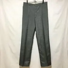 70s 80s スラックス カスリ 絣 グレー vintageのサムネイル