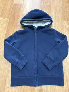ネイビー フリースボアパーカー