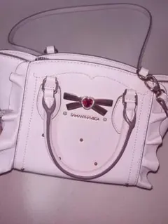 サマンサベガ ビジューリボンフリルバッグ ミニ