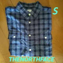 中古 NORTH FACE ロングスリーブシャツ Ｓのサムネイル