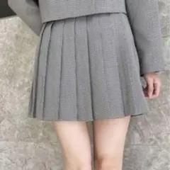 マジェスティックレゴン　スカート　トラッドプリーツミニスカパン