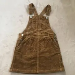 グローバルワーク　M コーデュロイサロペット