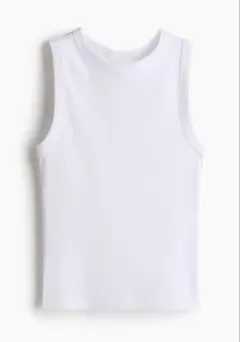 H＆M リブタンクトップ