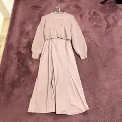 WILLSELECTION ワンピース クロップドセーター　セットアップ