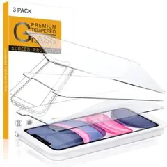 残り僅か 限定ブランド 3枚入 iPhone 11 フィル 液晶保護フィルム 2