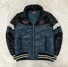 EDWIN y2k ダウンジャケット　光沢　グランジ　平成　ギャル　短丈