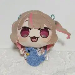 ぬい服　ひよこ　青色