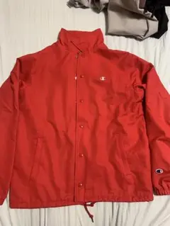 Champion ナイロンジャケット M レッド