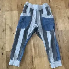 キッズ ストライプ パンツ サイドポケット