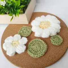 LILASCOCO ハンドメイド 花 フレークシール
