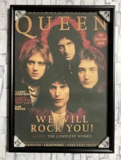 QUEEN/クイーン フレディ・マーキュリー レトロ調 ポスター A」jo-db