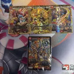 ドキつよ　赤白サムライ　シークレット 3枚セット ドキドキつよいデッキ 赤白サムライ シークレット3枚セット デュエル