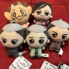 しゃばけ ちびぐるみ ナムコ限定 ぬいぐるみ 全5種セット ナムコ限定 Bのサムネイル
