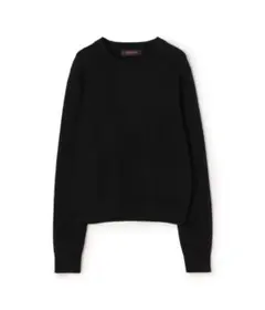 CABaN コットンカシミヤ ポケットプルオーバー　ブラック　黒