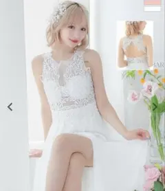 Tikaドレス Sugar （ホワイト）キャバドレス完売