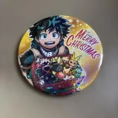 ヒロアカ クリスマスオーナメント風 缶バッジ 緑谷出久