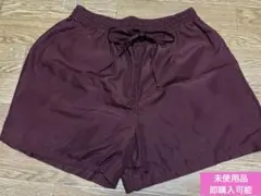 earth music & ecology キュロット ボルドー フリーサイズ