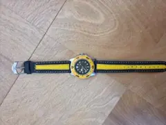 ALBAアルバAQUA GEAR　20気圧防水　ダイバー　イエローブラック