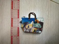 KALDI ミニ財布 イラスト付き