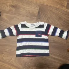 familiar 80 ストライプ Tシャツ