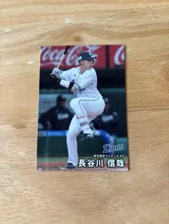 長谷川信哉カルビープロ野球チップスカード2025