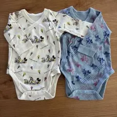 ミッキーマウス ベビー肌着 2枚セット UNIQLO ユニクロ