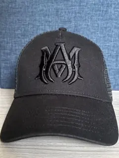 ۞*۞様 確実正規品！！AMIRI トラッカーキャップ ベージュ/ブラック AMIRI キャップ ベージュ ブラウン トラッカー - メルカリ