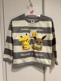 新品⭐︎ポケットモンスター ピカチュウ イーブイ トレーナー 110 長袖