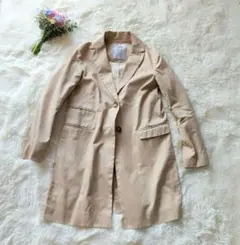 SLOBE IENA スローブイエナ コットン テーラードコート ベージュ