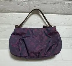 L*)様 中古　russet ラシット　ハンドバッグ　パープル　ポーチ　ワンショ
