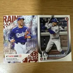 ムーキーベッツ　2025 topps MLB 2枚セット