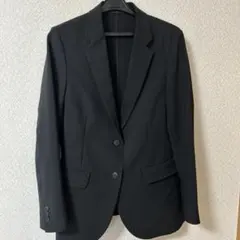 ユニクロ　ブラック シングルボタン テーラードジャケット　サイズＭ