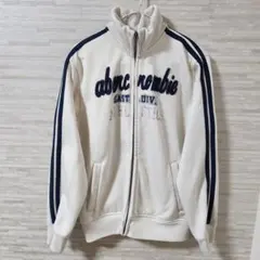 【XL】Y2K Abercrombie ジップアップ ジャケット 肉厚 アバクロのサムネイル