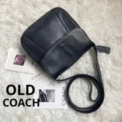 美品・希少】COACH オールドコーチ ショルダーバッグ ブラック 2102