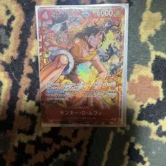 美品】モンキー・D・ルフィ SR パラレル ワンピースカード 決戦の刻