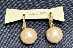 イヤリング 一粒フープイヤリング