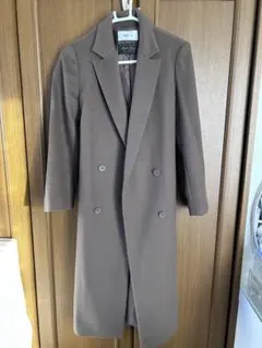 FRAY I.D ウールカシミヤ ロングコート ブラウン