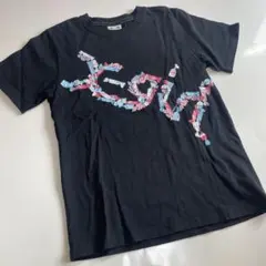 x-girl 黒 半袖Tシャツ グラフィック