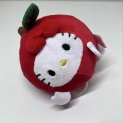 ハローキティ リンゴ型ぬいぐるみ