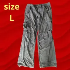 ✨UNIQLO✨　ユニクロ　カーゴパンツモスグリーン　Lサイズ