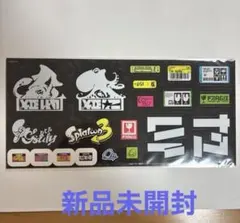 【新品未開封】スプラトゥーン3 イカすテッカー 3枚セット