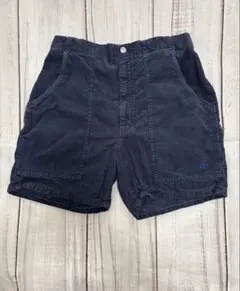 オーシャンパシフィック　コーディロイハーフパンツ　ネイビー　Lサイズのサムネイル
